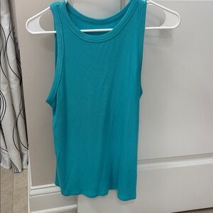 A New Day Blue Ribbed Top